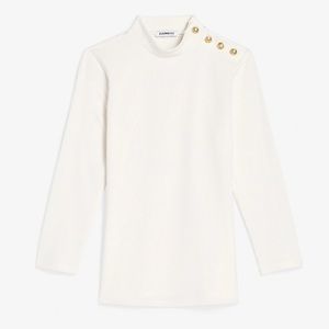 Express Mock Neck Top